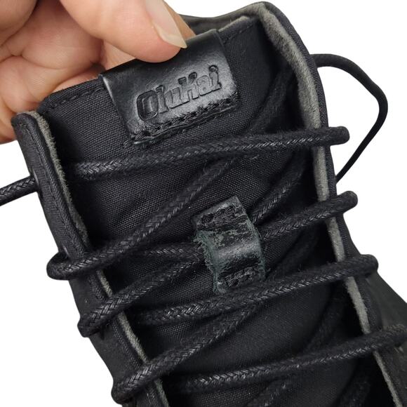 Olukai Men’s Nalukai‎ Kapa Boots Sz 9.5 Waterproof Textile Chukka Sneaker Black
